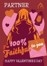 Funny Valentine’s Card – The Traitors – For Partner created by Danilo