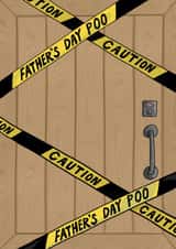 Funny Father’s Day Card for Stinky Poo Dads! created by Running with Scissors