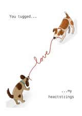 Cute and playful card to show someone how much you love them. created by Dotts Yard