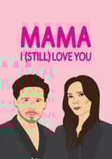 Victoria and Brooklyn Beckham Funny Mother's Day Card, Birthday Card for Mum created by Naff Cards