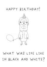 Funny old wife birthday card! created by AJS STUDIOS