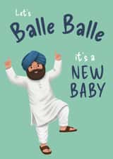 Balle Balle Celebration Card – Fun Punjabi Greeting created by ROSHAH DESIGNS