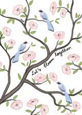 Cute Anniversary Valentines Couple Card created by Monsieur Dorian