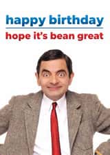 Funny Birthday Card for Mr. Bean Fans created by JH Designs