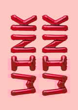 Shiney Red and Pink Cute Valentines Card to woo your Valentine created by PengellyArt