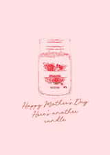 Here's another candle card for Mother's Day created by Illustratoni