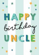 Classic Birthday Card - For Uncle created by Michelle Fiedler Design