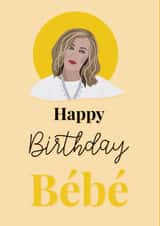 Happy Birthday Bebe Moira Rose Schitts Creek Birthday Card created by Kayleigh Kreates