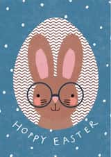 Cute Easter Card - Bunny Rabbit created by Sticky Tape Kate