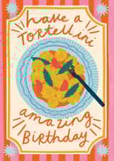 Classic Birthday Card - Tortellini created by Kerrie McNeill