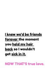 Funny Palentine's Galentine's Valentine's card for best friends created by Danielle Ellen