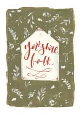 Classic New Home Card - Yorkshire Folk created by Rebecca Prinn