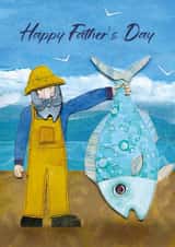 Fisherman Father's Day Card created by Joanne Wishart