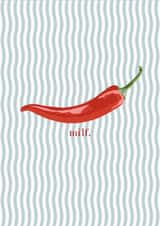 Milf Spicy Chili card for Mother's Day created by Illustratoni