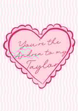 The Andrea to my Taylor card for Mother's Day created by Illustratoni