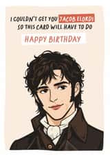 Jacob Elordi Wuthering Heights Heathcliff birthday card created by Percy & Pearl