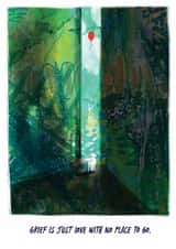 Heartfelt Mother's Day/Thinking Of You Card - Grief Is Just Love - Bereavement created by Apart of Me