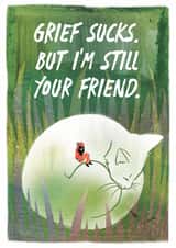 Charity Grief cards - Mother's Day - Grief sucks created by Apart of Me