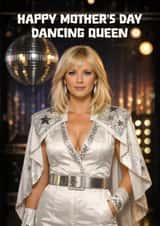 Fun Mother’s Day Card - Dancing Queen - ABBA created by Pink Peach Cards