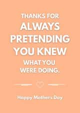 Funny Mothers Day Card created by VMH Studio - Victoria 