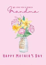 Mother's Day: We Love You a Bunch, Grandma created by Alisha Maltby