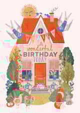 Cute Birthday Card For Country Life Loving Significant Other - Cottagecore created by THE PRINTED SQUARE STUDIO