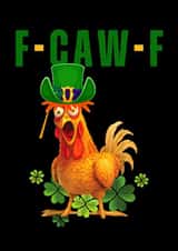 F-Caw-F Funny Chicken Humor created by Abdeaziz aoura