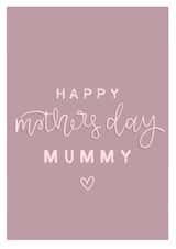 Pretty Mothers Day card for Mummy created by Ginger Rose Designs