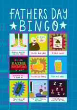 Funny Father's Day Card - Bingo created by Amy Hodkin