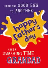 Classic Father's Day Card - Cadburys Chocolate Creme Egg - For Grandad created by  la la la     Designs