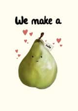 We make a cute pear created by Luna Magicis
