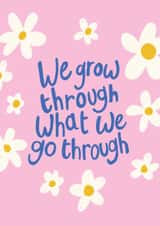 An empowering floral card for anyone who needs support and encouragement. created by Memelou