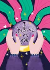 A magical good luck card. created by Memelou