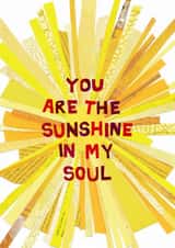 Heartfelt Anniversary Card for Significant Other | The Sunshine in My Soul created by The Curious Pancake