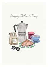 Breakfast Father's Day Card - Happy Father's Day created by Lottie Murphy