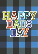 Classic Father's Day Card - Varsity Typography created by Chloe Turner