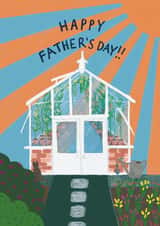 Classic Father's Day Card - Gardening - Shed created by martha and hepsie ltd
