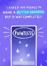 Funny Birthday/Father's Day Card - For Grandad - Pointless created by Pilea Press