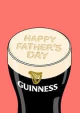 Classic Father's Day Card - Foam - Guinness created by YAWN DESIGNS