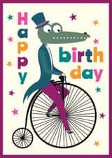 A Very Dapper Birthday Ride created by Stripey Cats