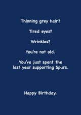 Funny card for a long suffering Spurs fan. created by Codfish Design