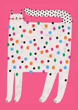 cute Spotted Cat created by Daria Solak