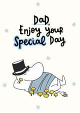 Cute Father’s Day Card - Moomin - Enjoy Your Special Day created by Moomin Characters