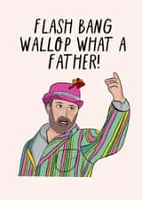 David Mitchell Last One Laughing Inspired Fathers Day Card created by KATIE S