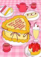 Don't Settle Fro Crumbs card - empowering card - uplifting created by LFH Studio