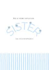A cute birthday card for your sister created by With Love From