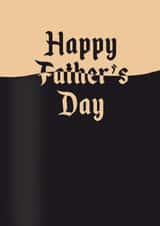 Happy Father's Day Pint of Beer Card for Father's Day created by Illustratoni