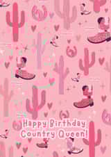 Happy Birthday - Country Music - Howdy - Friend - Best Friend - Sister - Mom created by Robyn Pugh