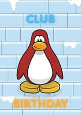 Club Penguin birthday created by Cat B Designs