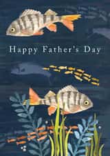 Classic Father’s Day Card - Fishes - Under The Sea created by Making Meadows Ltd